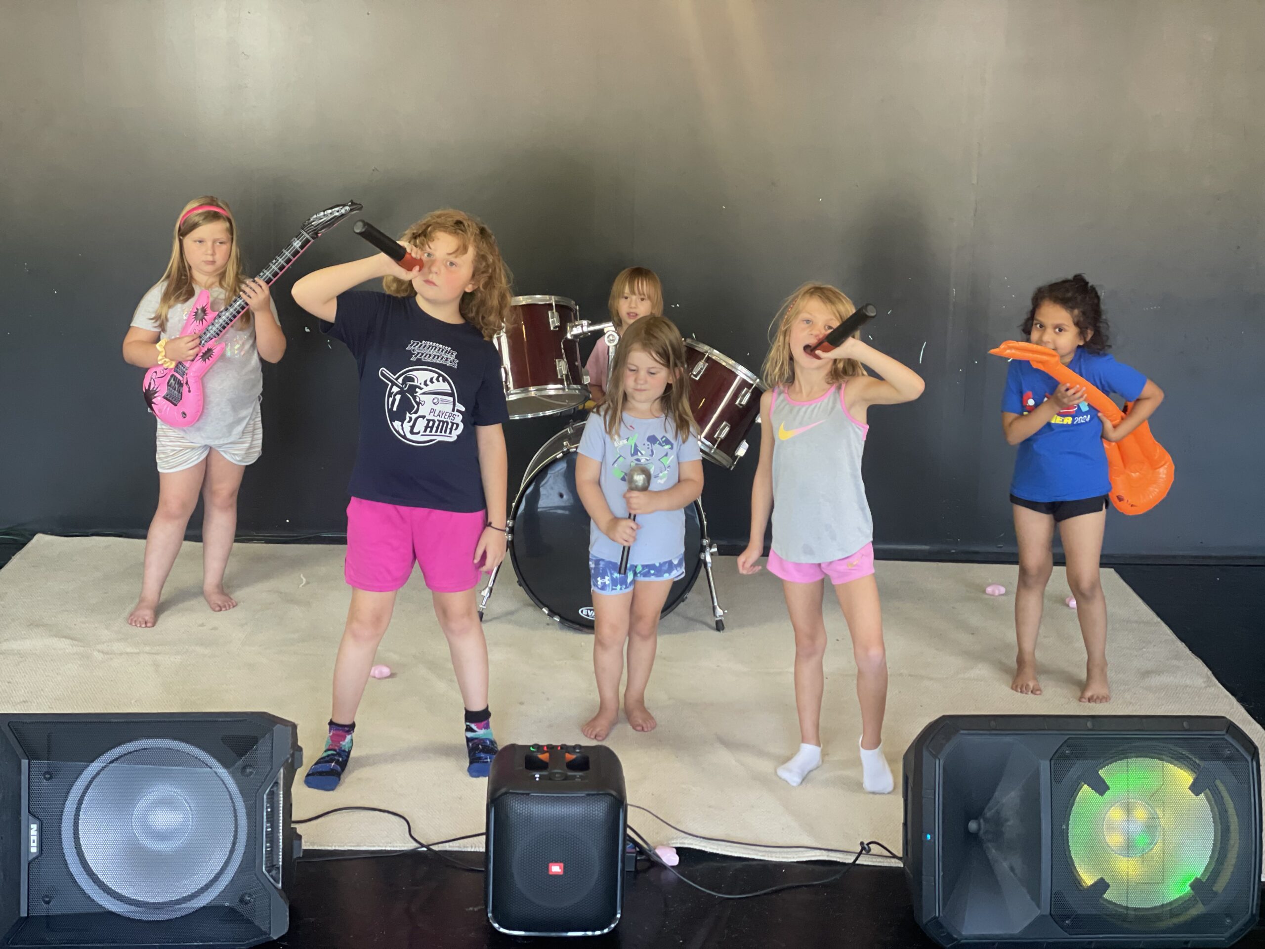 Children performing at fun camps at Carle Irish Dance Johnson City