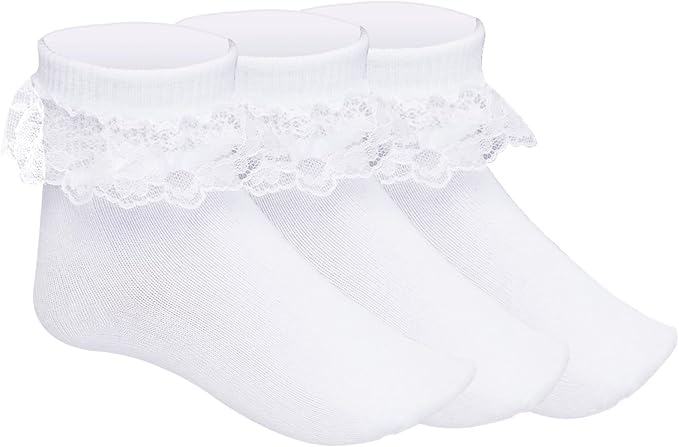 Cute Frilly Girls Socks