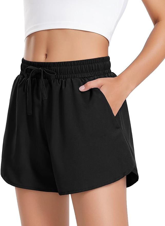 Girls Athletic Shorts w/ Liner