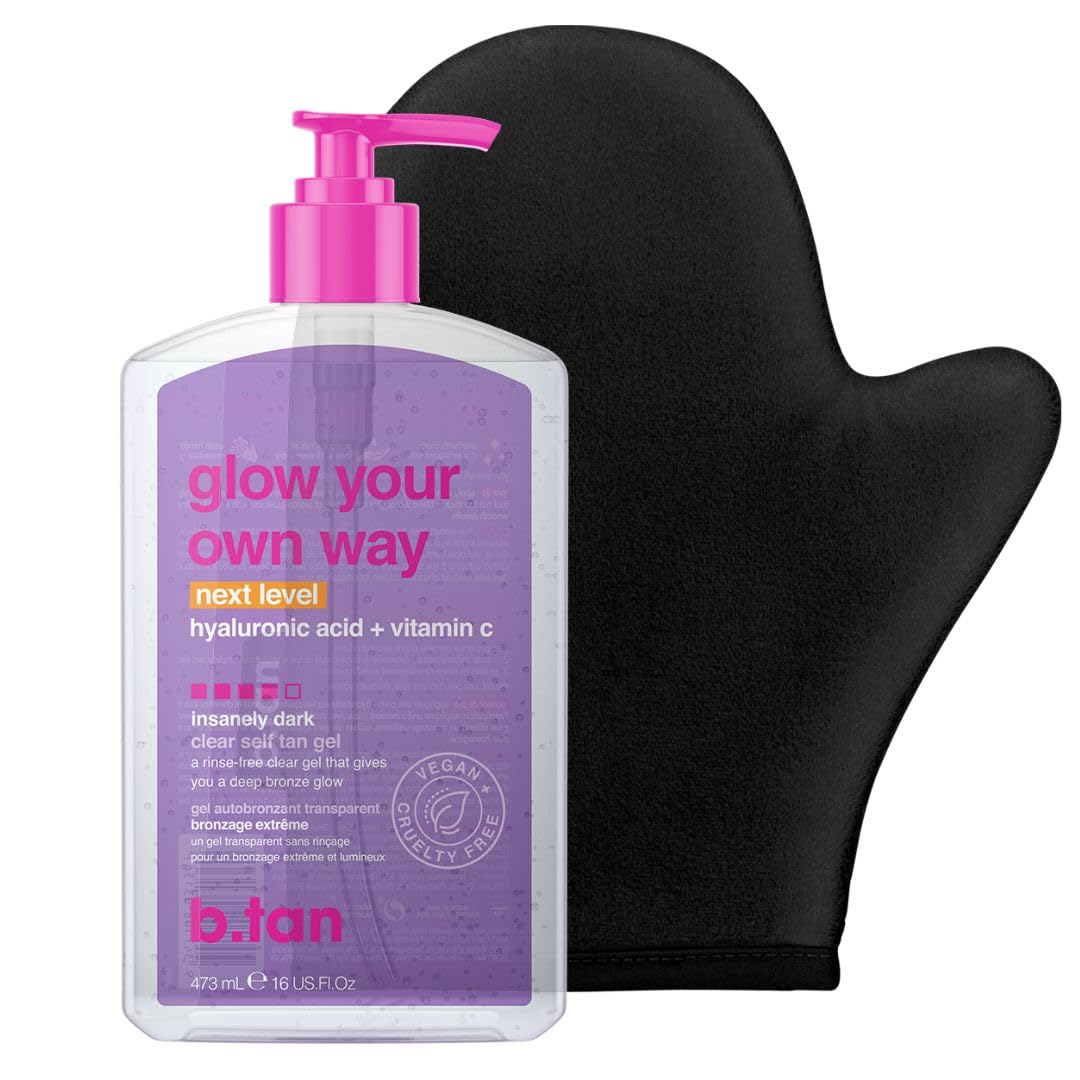 b.tan Best Clear Self Tanning Gel Kit